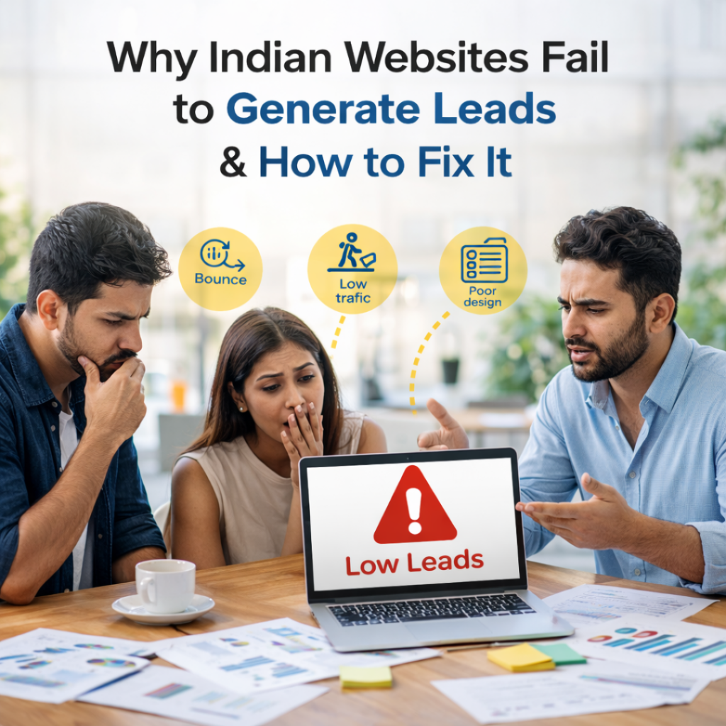 Why Indian Websites Fail to Generate Leads & How to Fix It by The SMM Hub