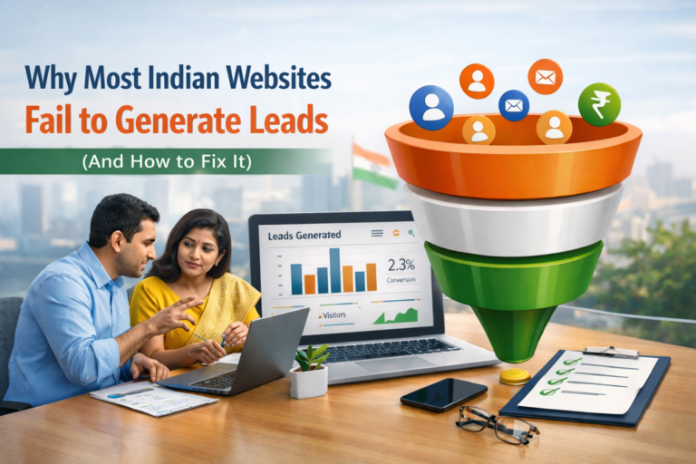 Why Indian Websites Fail to Generate Leads & How to Fix It by The SMM Hub